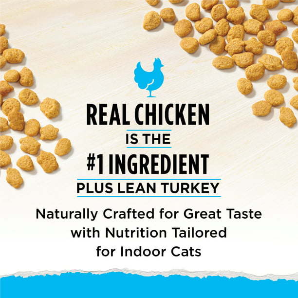 Purina Cat Chow Naturals Chicken & Turkey Dry Cat Food 6.3 lb Bag - petspots