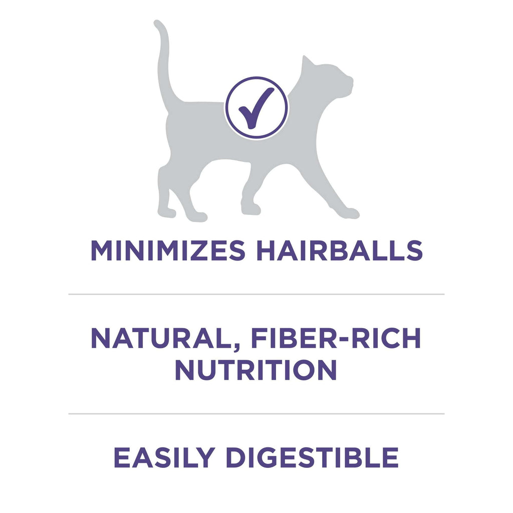 Purina One +Plus Hairball Formula Chicken Dry Cat Food 16 lb Bag - petspots