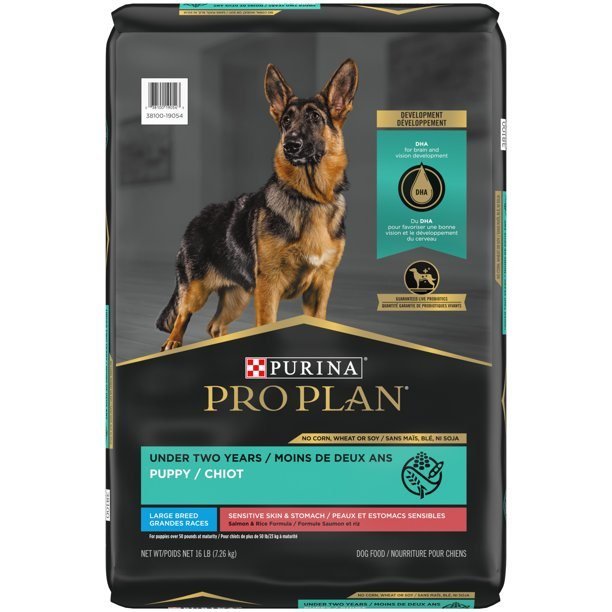 Purina Pro Plan Large Breed Puppy Dry Dog Food for Puppies, 16 lb Bag - petspots