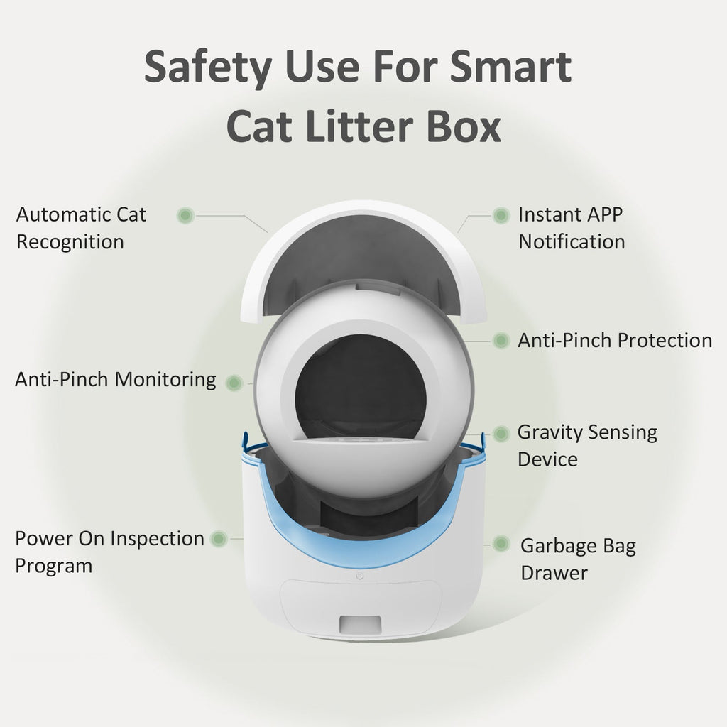 Self Cleaning Cat Litter Box, Automatic Cat Litter Box for Cat - petspots