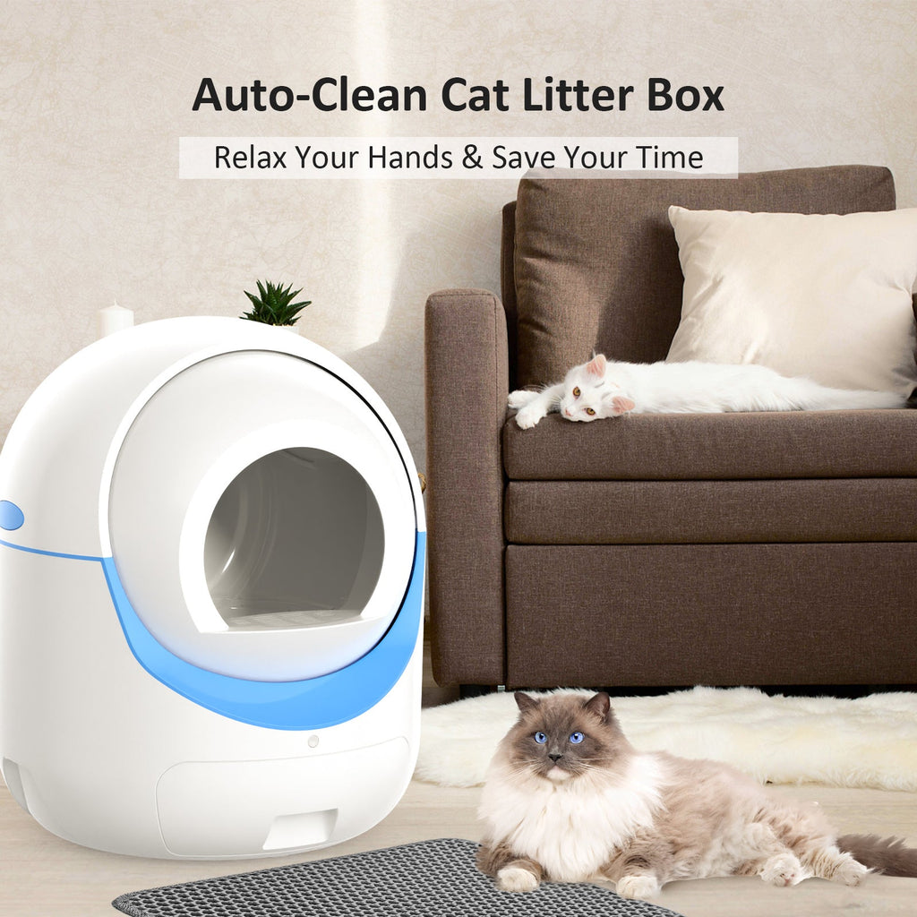 Self Cleaning Cat Litter Box, Automatic Cat Litter Box for Cat - petspots