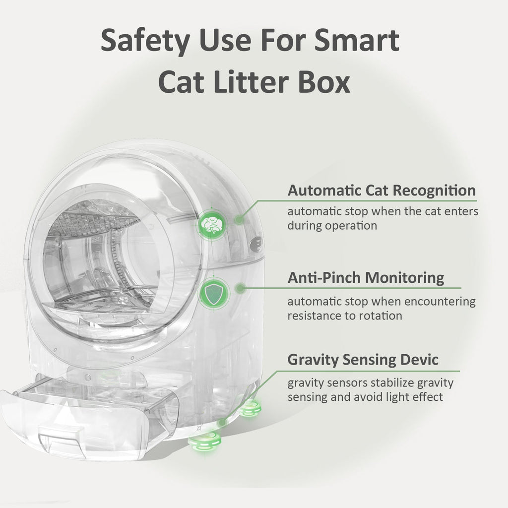 Self Cleaning Cat Litter Box, Automatic Cat Litter Box for Cat - petspots